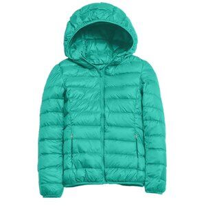 SOUTHERN COUTURE Packable Puffer Jacket Teal S-XXL NWT